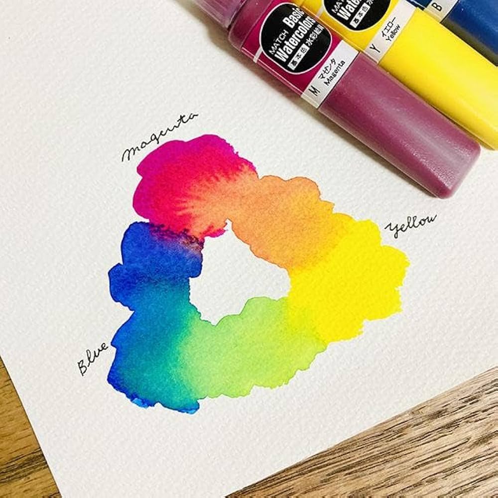 マッチ 水彩絵具 マッチ ベーシックカラー  12色セット 10ml 2mvetro Amazon | マッチ 水彩絵具 マッチ ベーシックカラー 10色セット